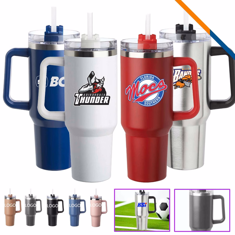 Heison Stainless Steel Travel Mug – 40 OZ.