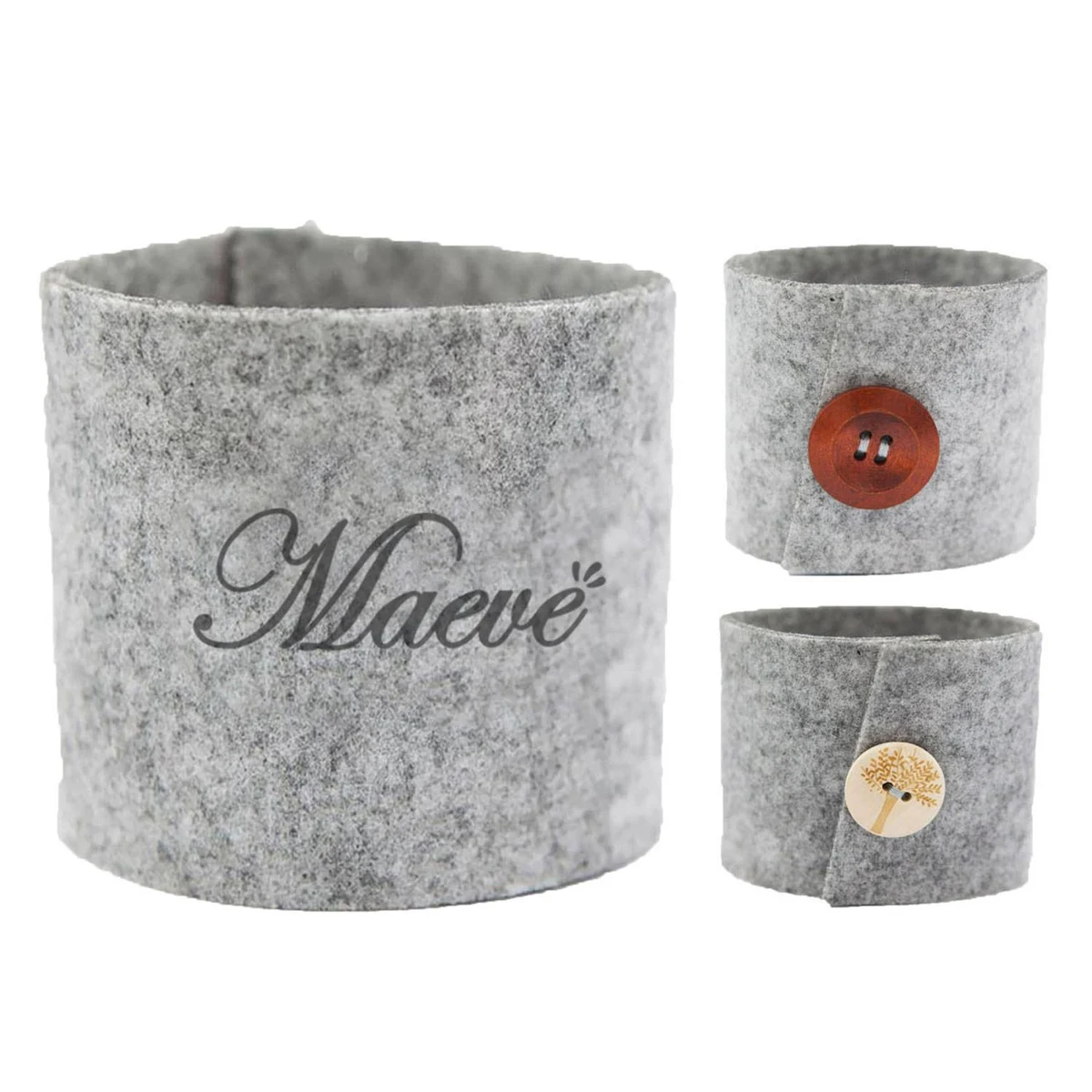 Felt Insulation Coffee and Water cup sleeve 1