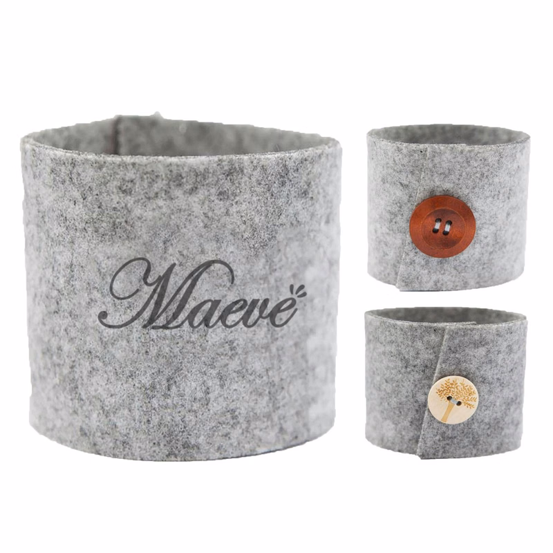 Felt Insulation Coffee and Water cup sleeve