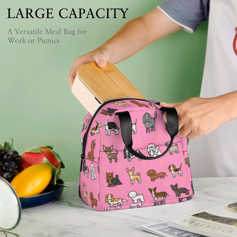 Insulated Lunch Bag with Aluminum Lining