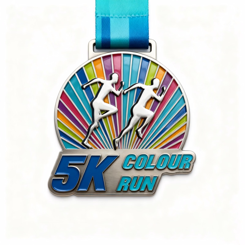 2 1/2" Custom Die-Struck Single-Sided Medal
