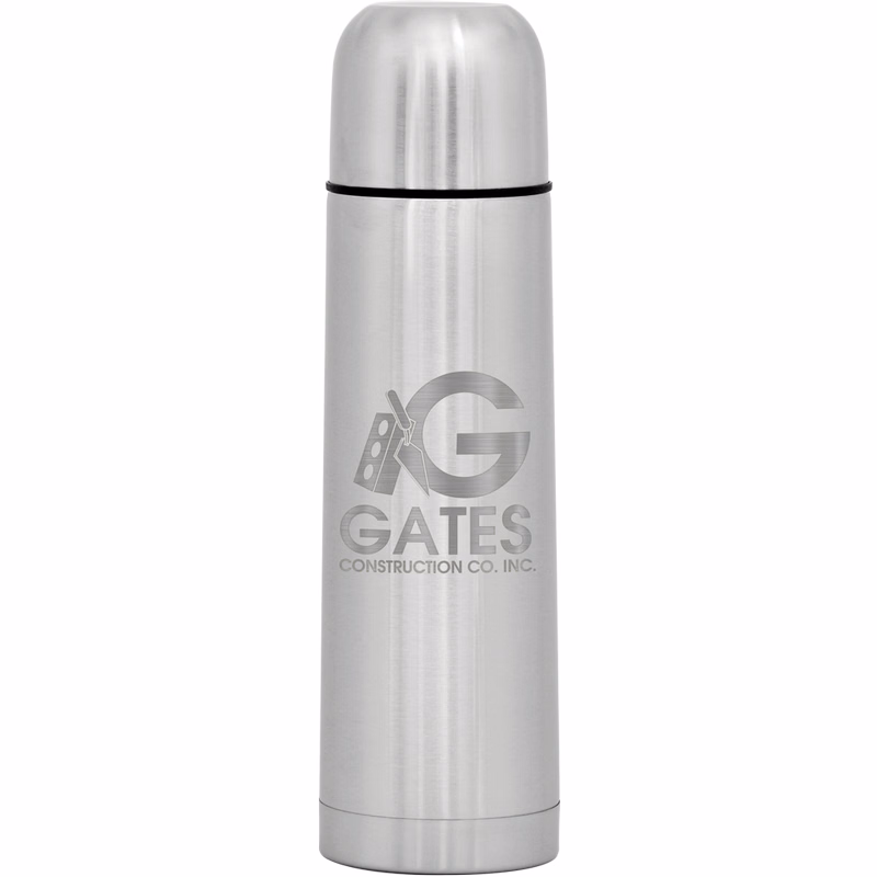 1/2 Liter S. Steel Bev Carrier - Laser Eteched