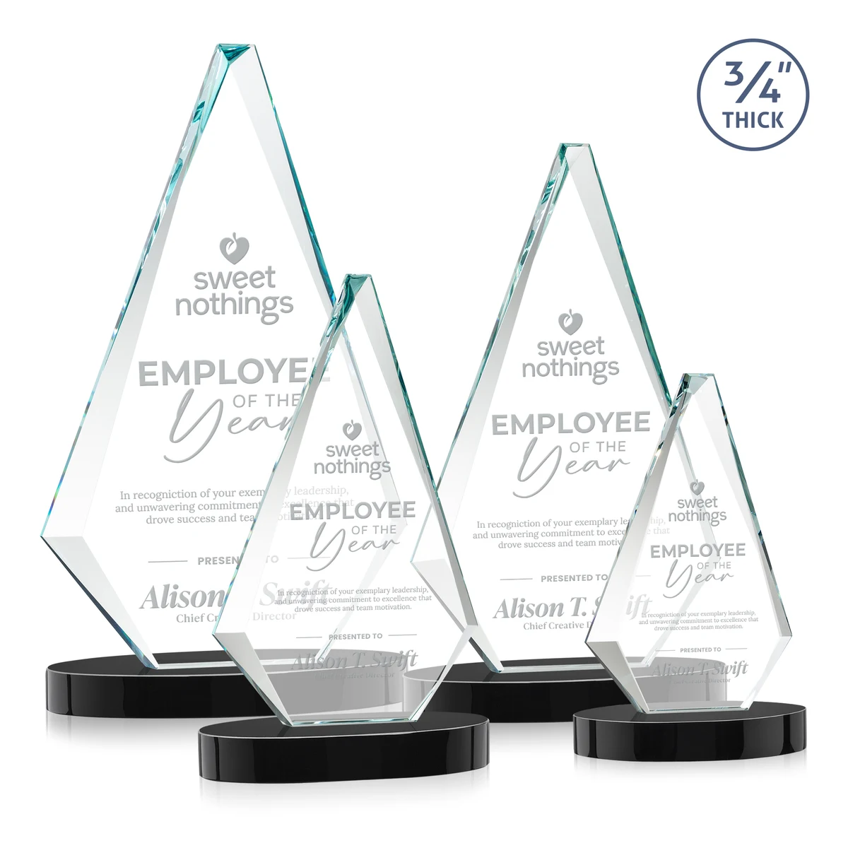 Windsor Award on Alberton Base - Black 1