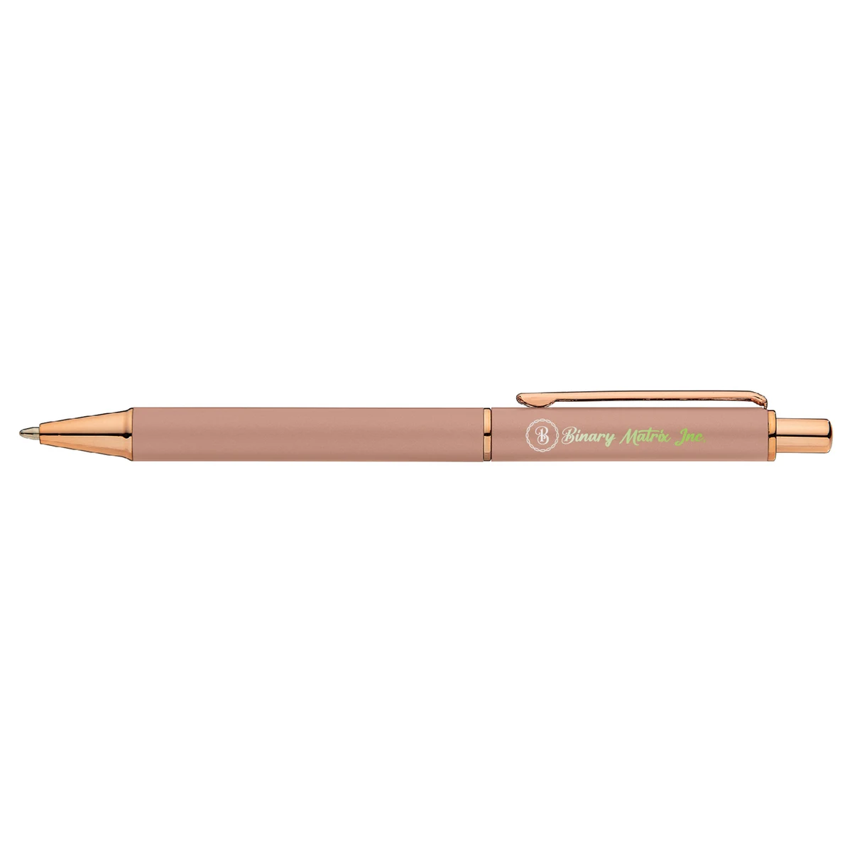 Harmony Softy Rose Gold Pen (Full Color Imprint) 1