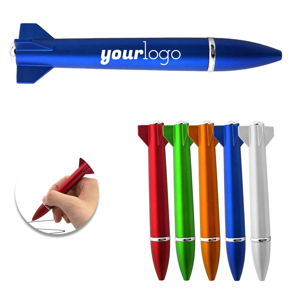 Space Rocket Novelty Pen for School and Gifts, custom pen with logo imprint 1