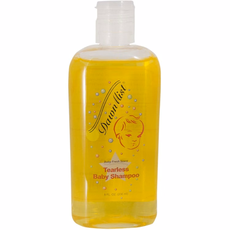 Tearless Baby Shampoo - 8 oz Lightly Scented 48 Bottles