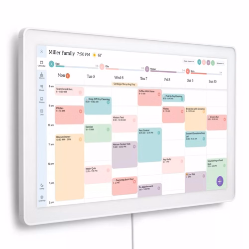 Skylight 27-inch Digital Calendar Max - White