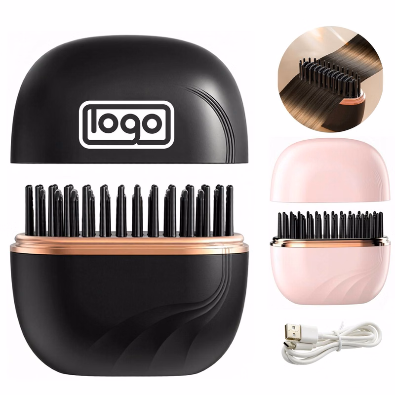 Mini Cordless Hair Straightener Comb