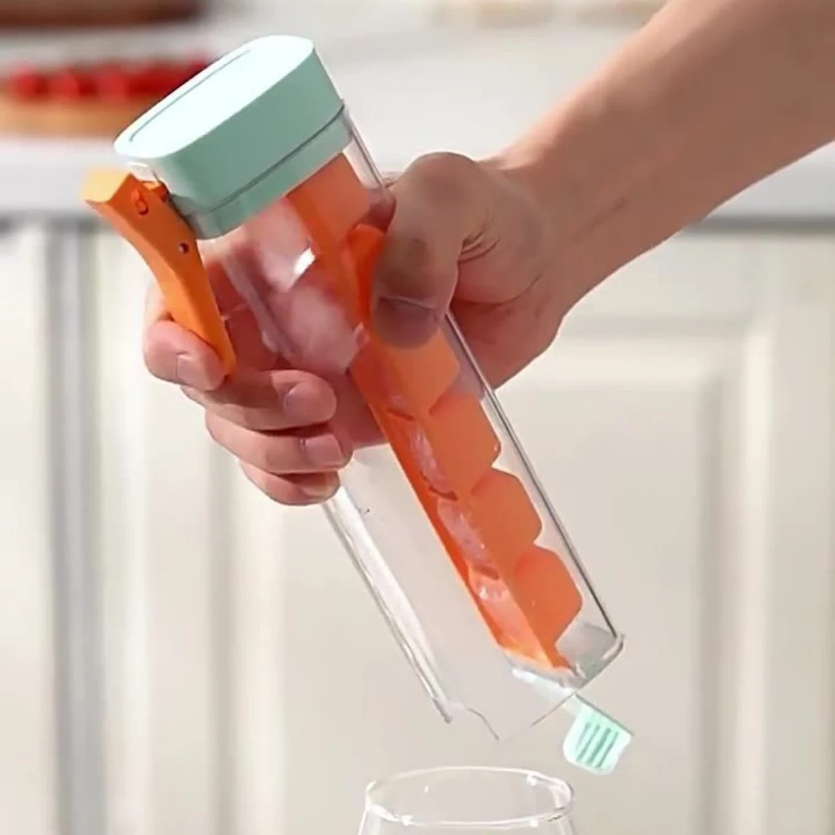 Portable Ice Cube Mold For Freezer BPA Free Easy Release 1
