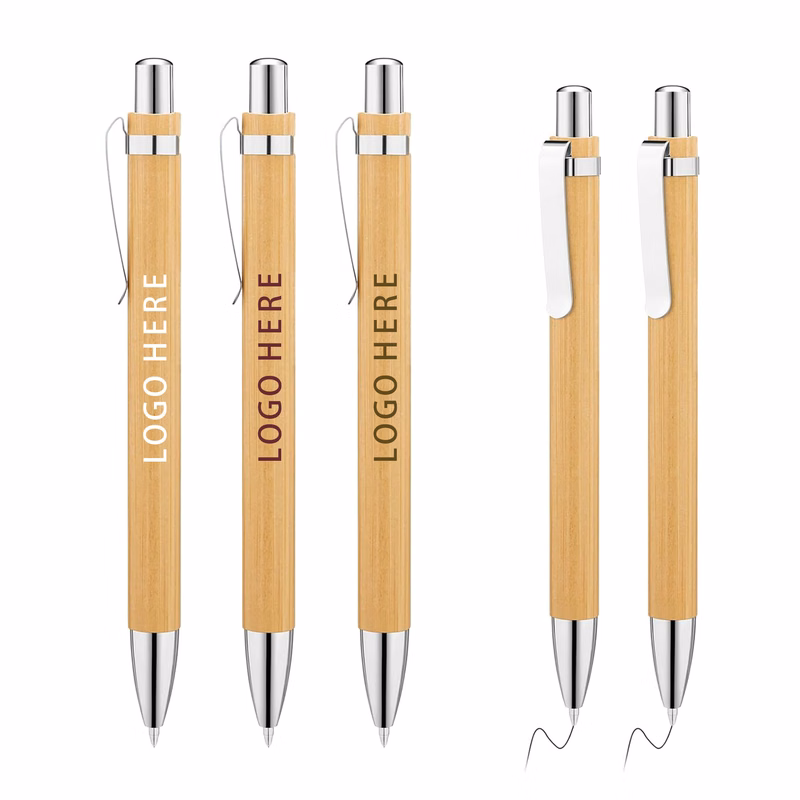 Bamboo Wood Ballpoint Pens
