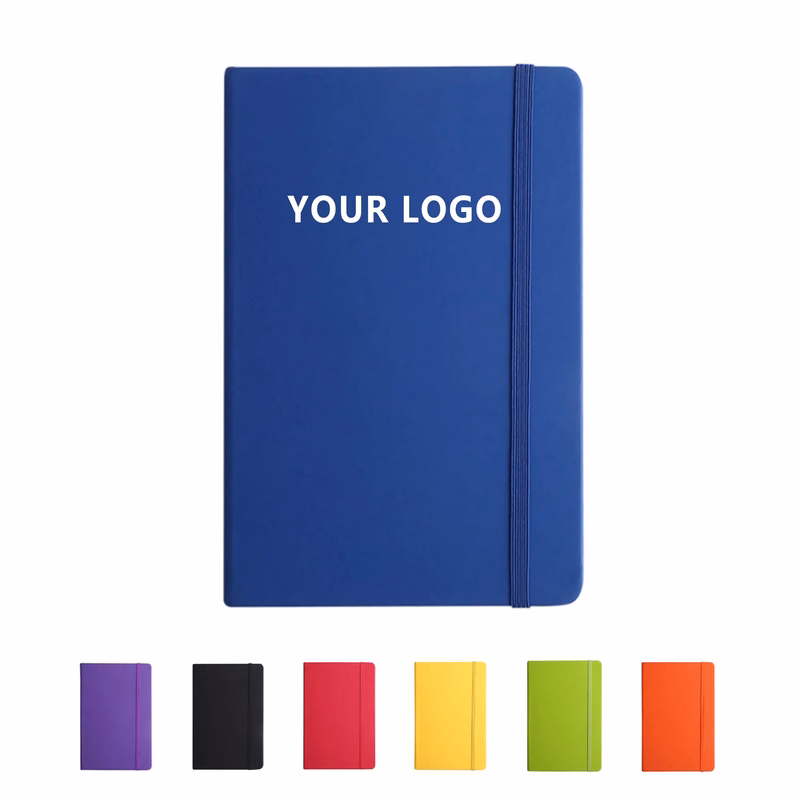 A5 Office Leather Buckle Notebook