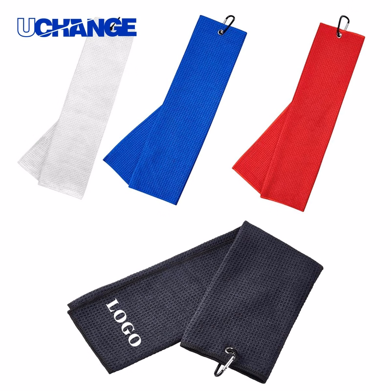 Microfiber Waffle Golf Towel for Cleaning