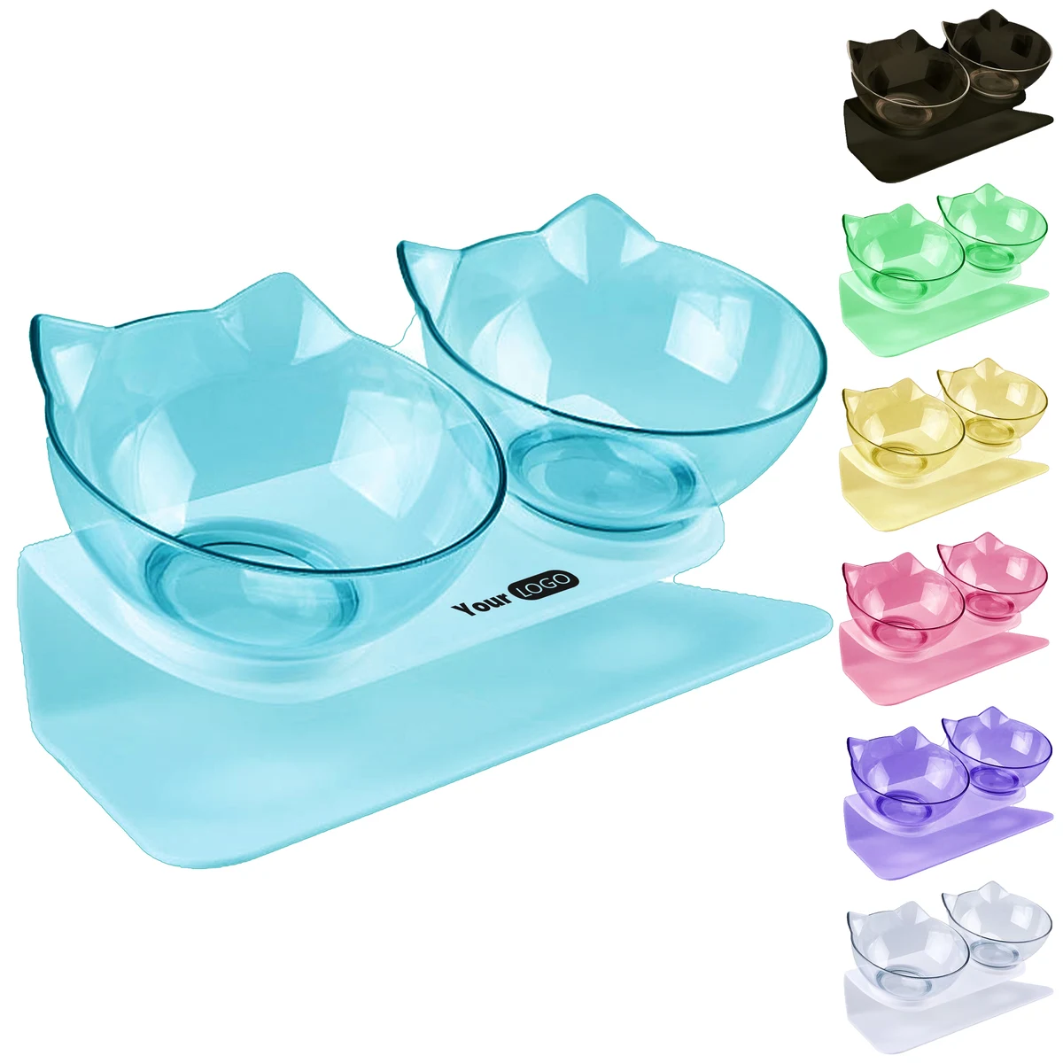 Abs Modern Double Pet Bowl Set 1