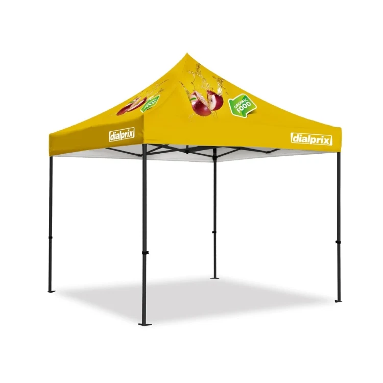 10'x10' Deluxe Black Steel Frame Tent Kit 1