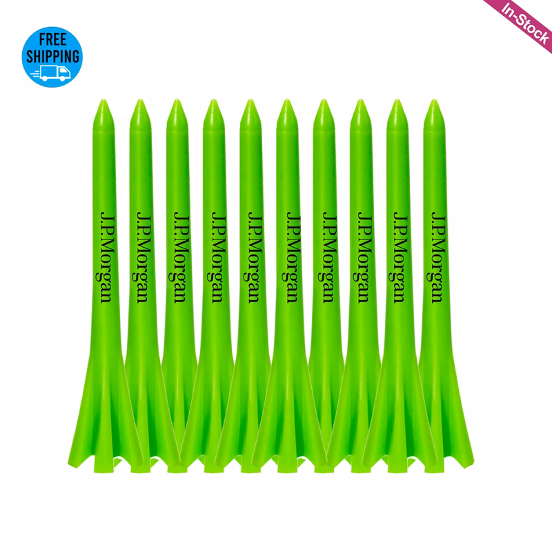 10 Premium Prong Golf Plastic Tees 2-3/4''