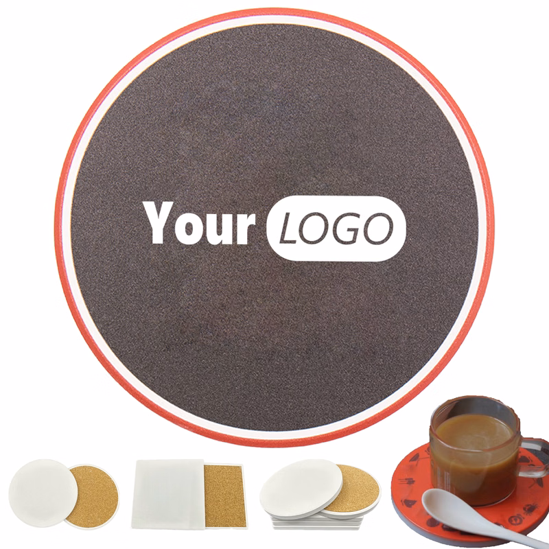 Ceramic Customizable Water Absorbing And Heat-Insulating Coaster