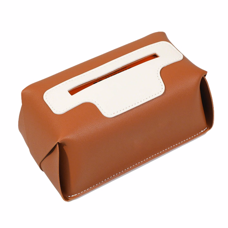 Car Leatherette Tissue Box