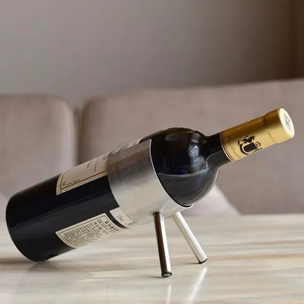 Stainless Steel Wine Bottle Holder