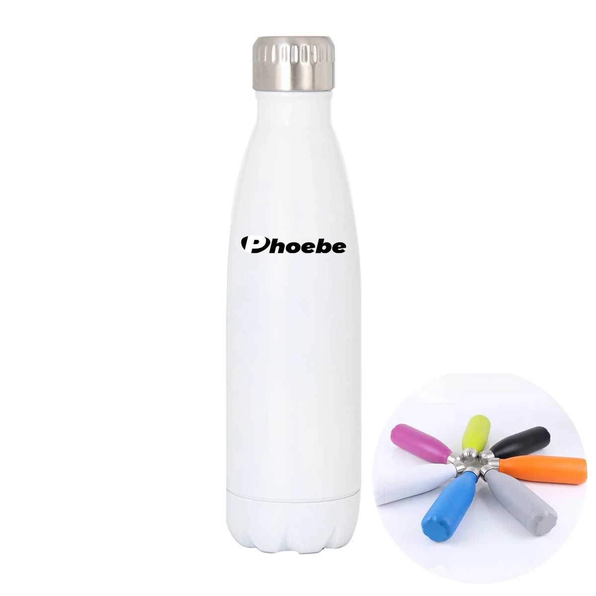 Double Wall Stainless Bottle, custom water bottle with logo imprint 1