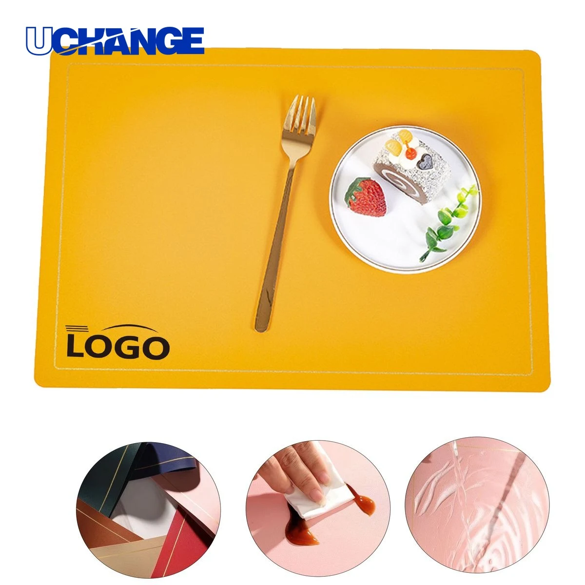 Insulated Leather Table Mat 1