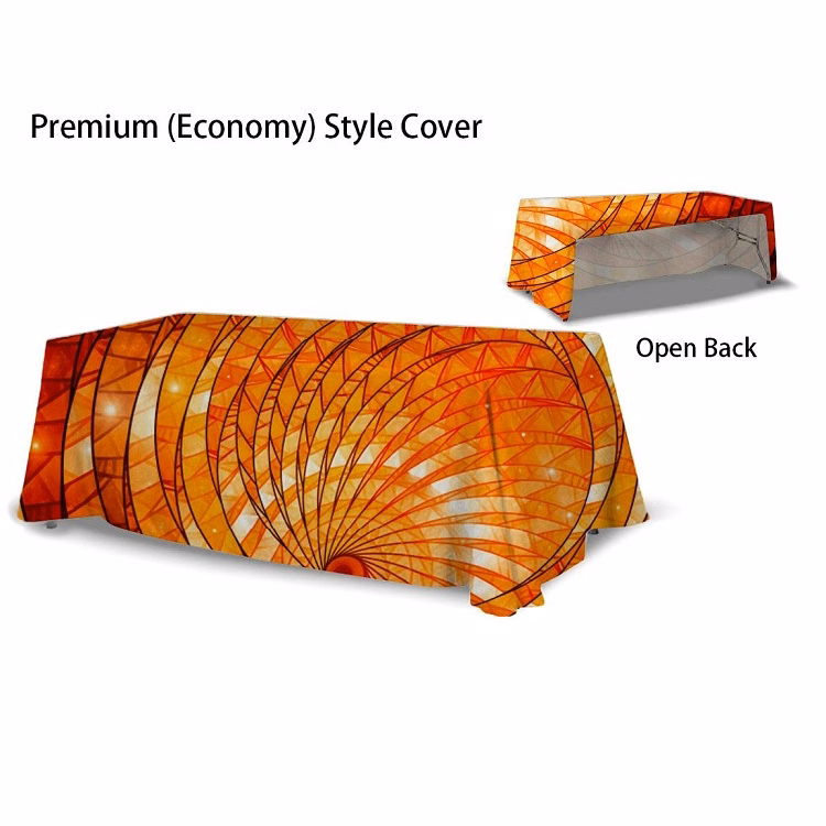 Premium 6' Table Throw 3-Sided (Full-Color Full Bleed)