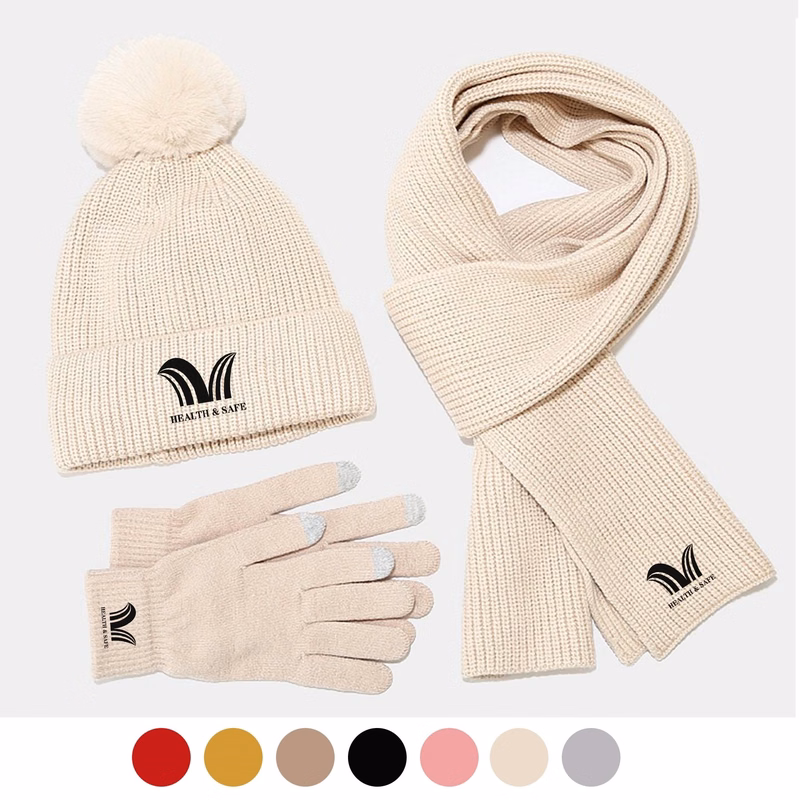 Adult Winter Scarf Set