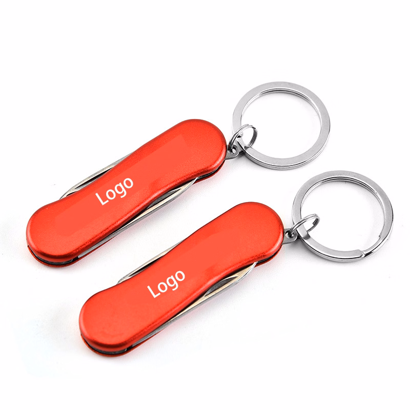 Multi-Function Tool Pocket Knife with Key Ring