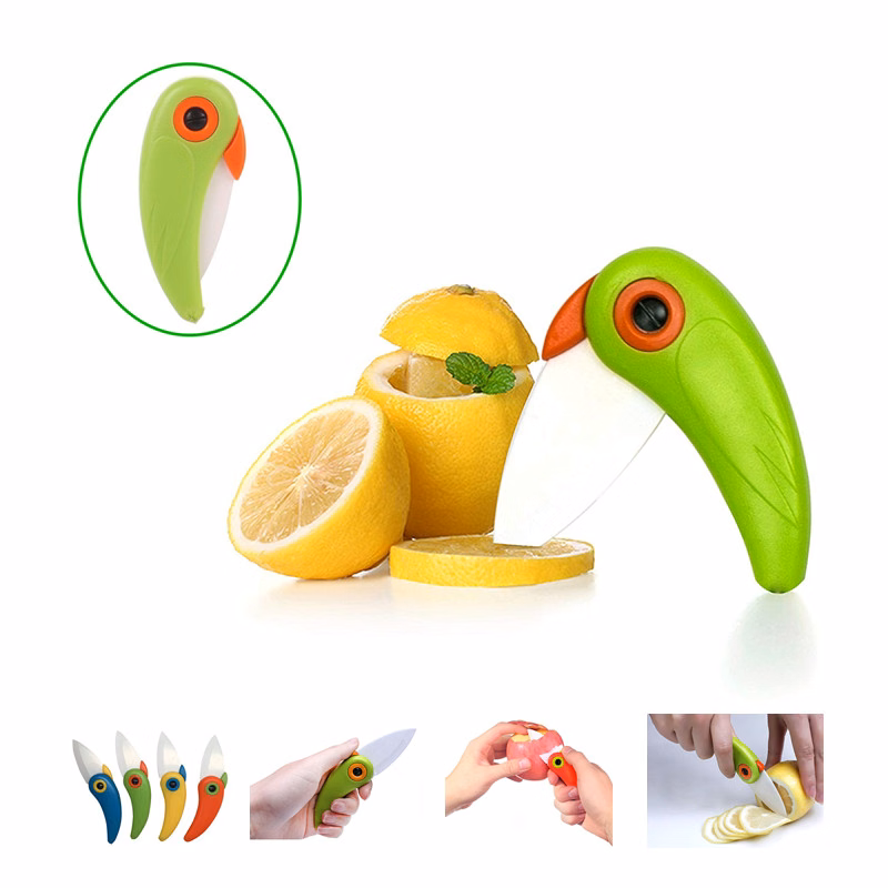 Cute Bird Shape Ceramic Knife