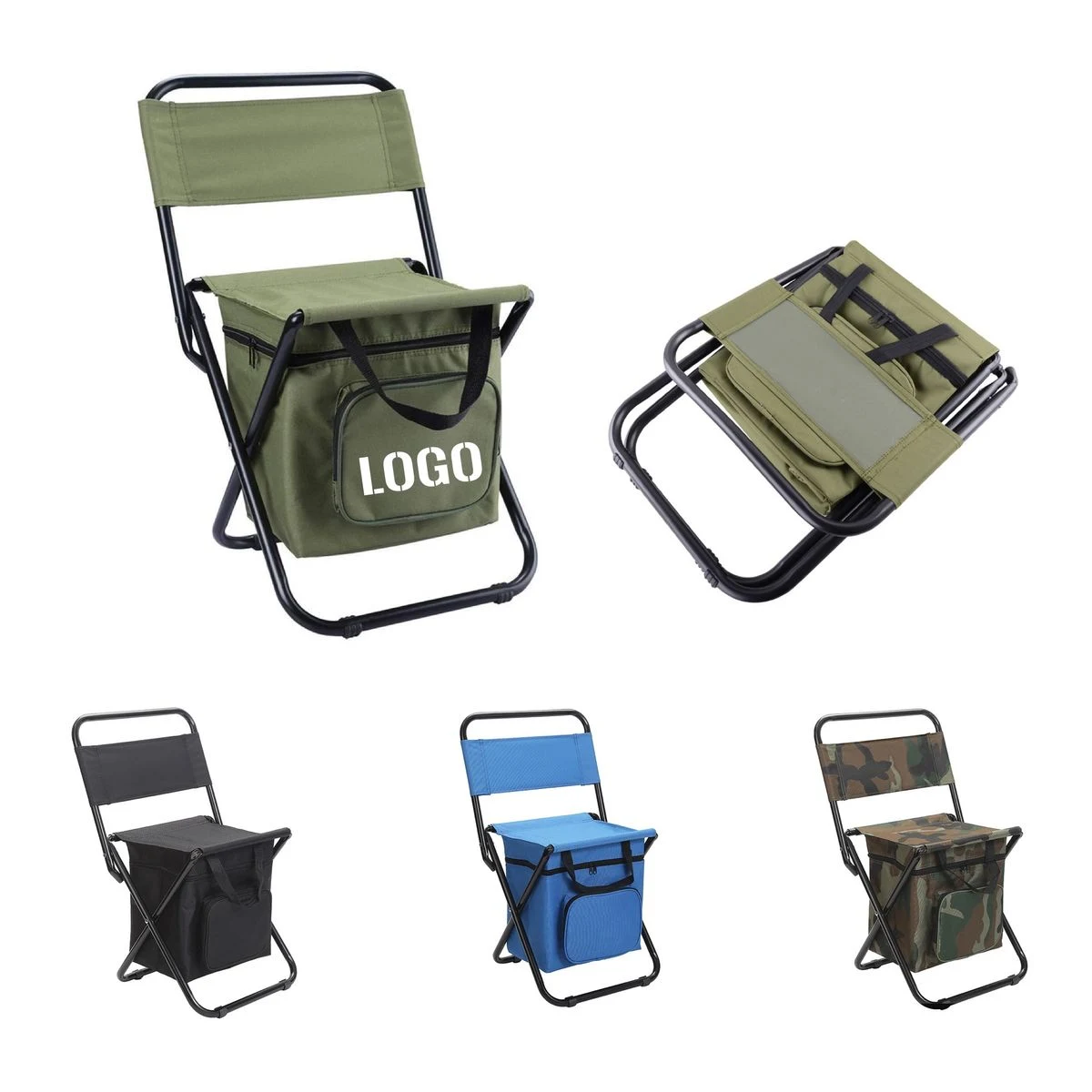 3 in 1 Folding Camping Chair, 10L Cooler Bag 1