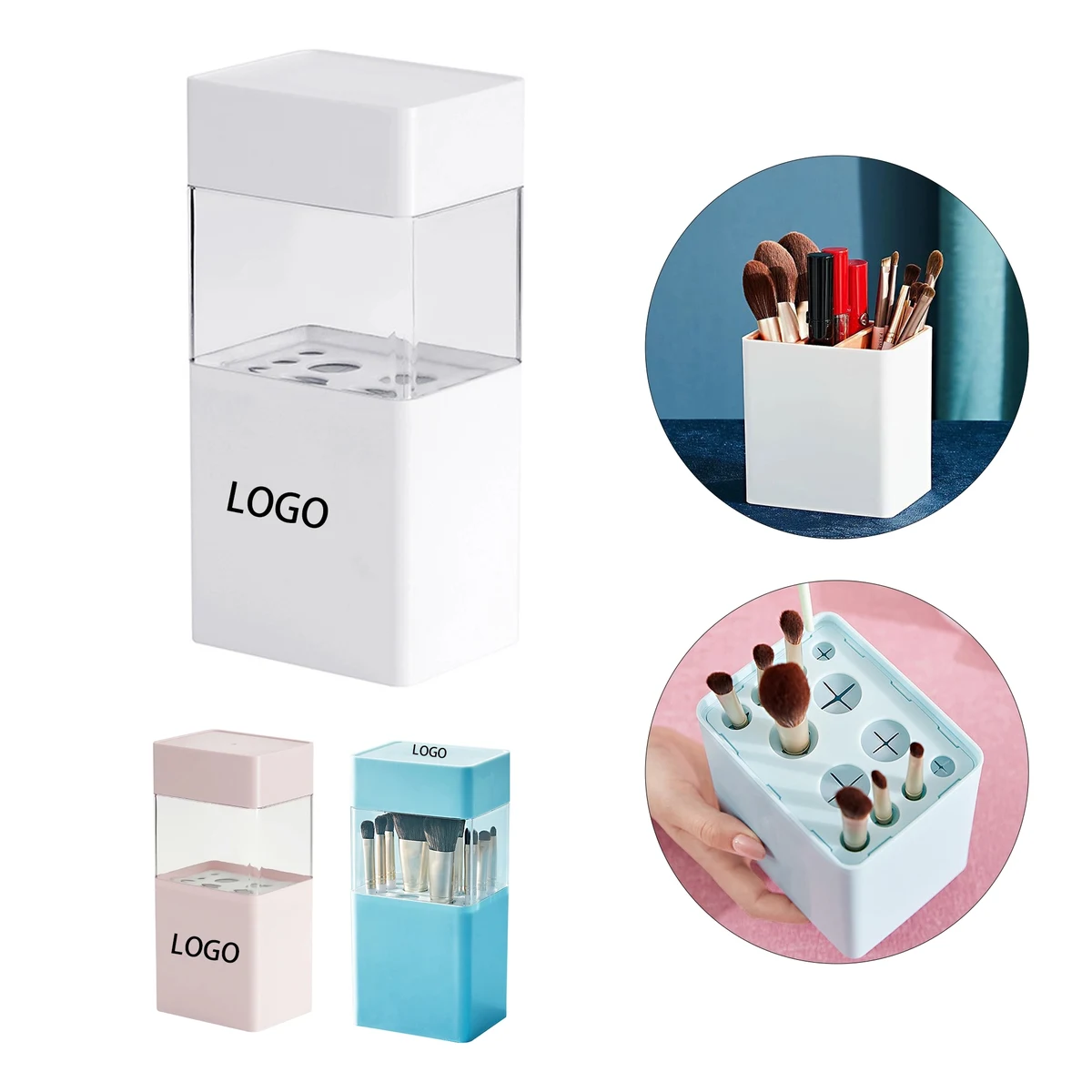 Makeup Brush Storage Bucket 1