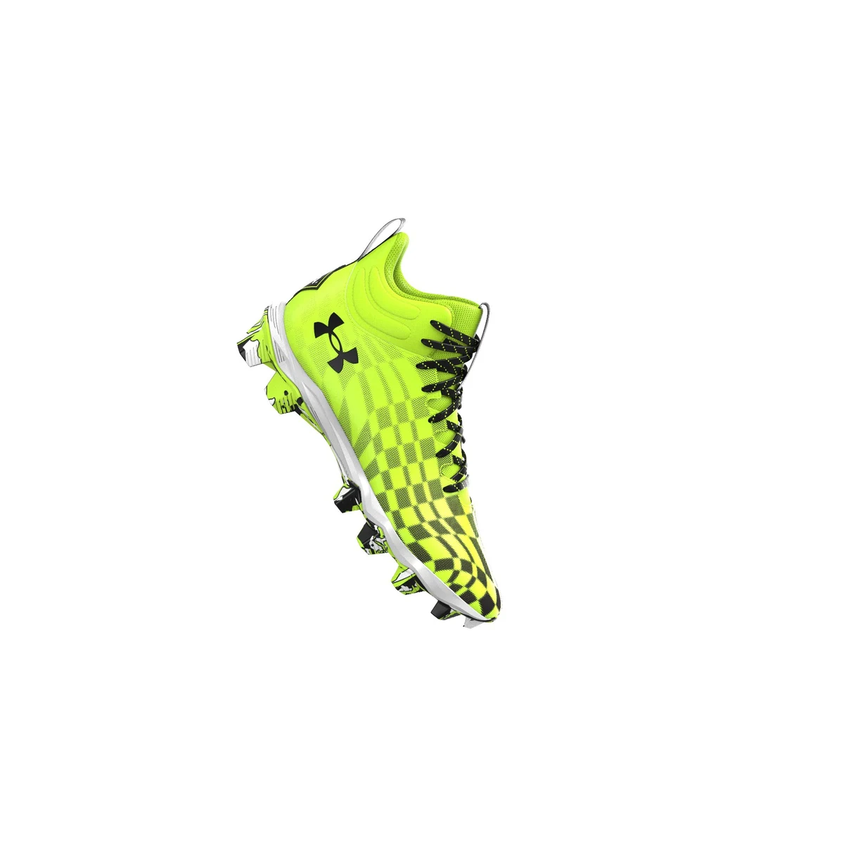 Boys' UA Spotlight Franchise 3 RM AA Jr. Football Cleats 1