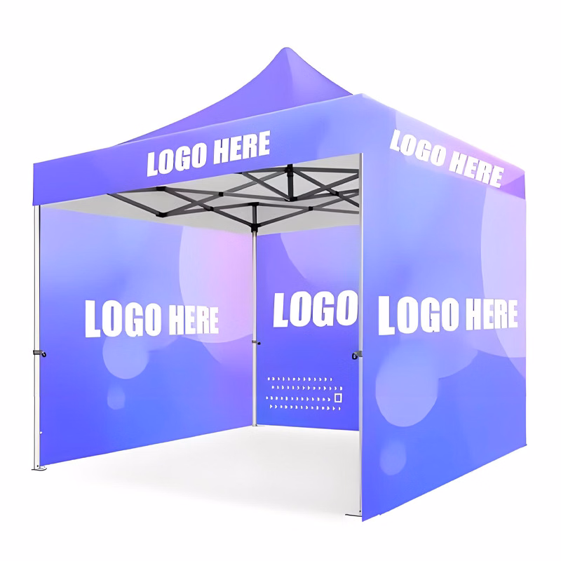 10' Durable Canopy Tent with 3 Sublimated Walls

