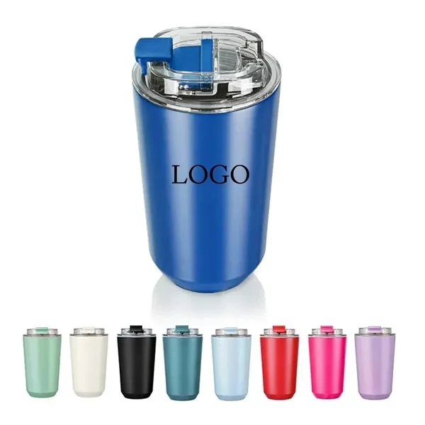 13oz Double Walled Coffee Tumbler for Commutes, Fitness and Travel 1