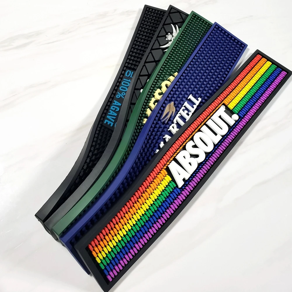 3 1/2'' x 20'' PVC Bar Mat 1