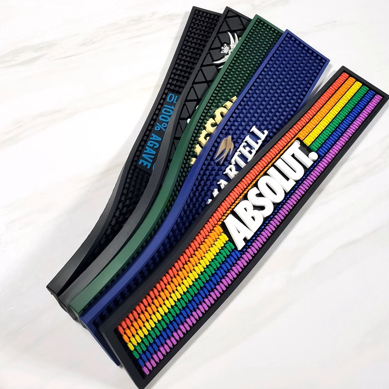 3 1/2'' x 20'' PVC Bar Mat
