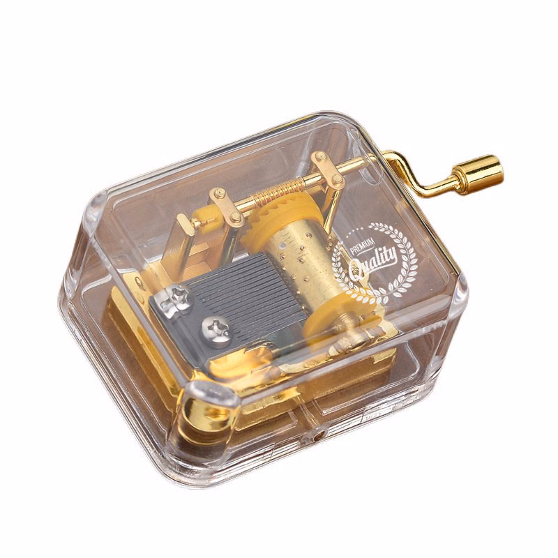 Transparent Acrylic Music Box