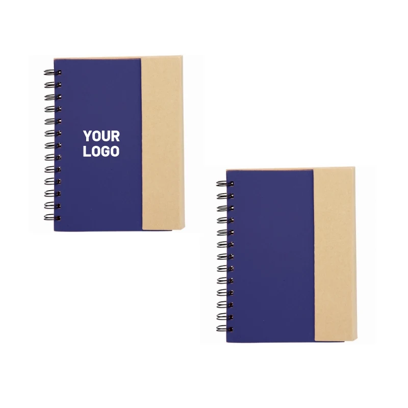 Eco-friendly Magnetic Two-Tone Spiral Notebook 1