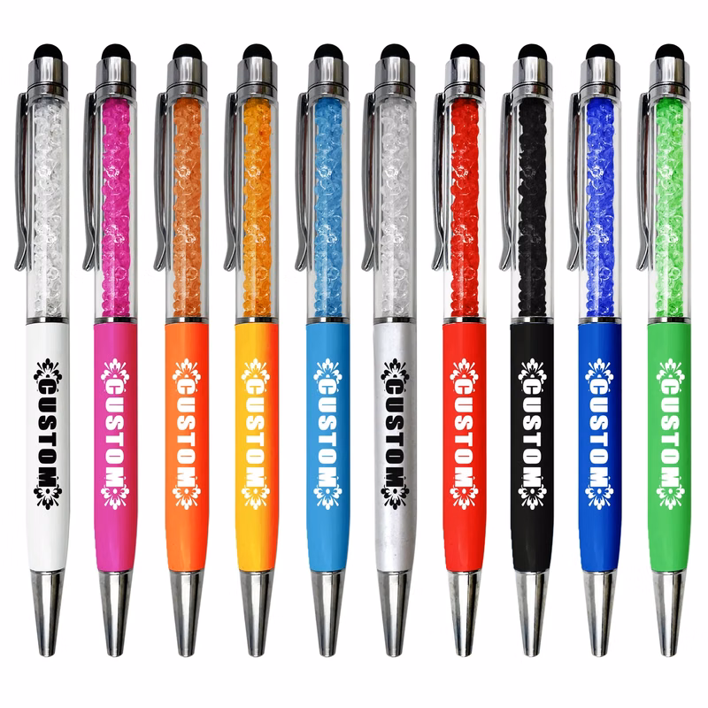 Diamond Stylus Crystal Ballpoint Pen