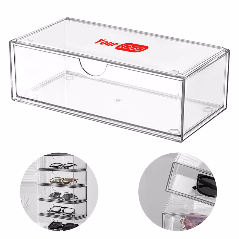 Pet Stackable Desktop Glasses And Sunglasses Display Box
