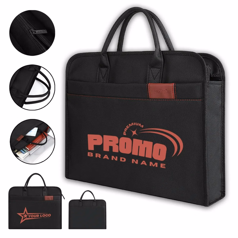 15.6 Inch Large Capacity Laptop Tote Bag Document Briefcase