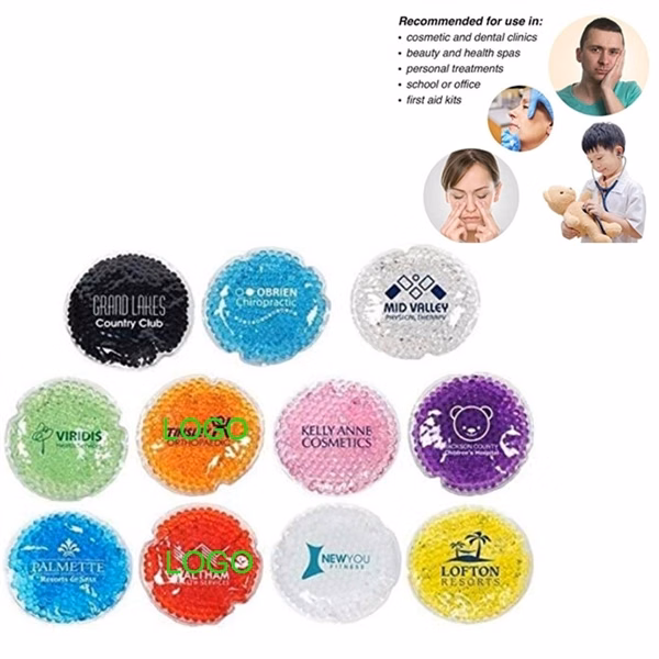 Round Aqua Pearls Hot/Cold Pack