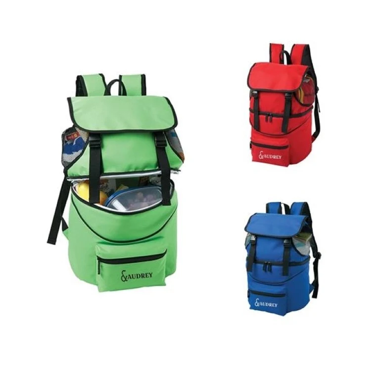 Cooler Backpack w/Front Zippered Pocket 1