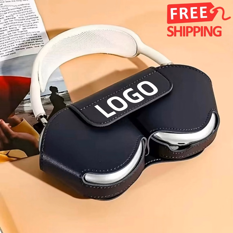 PU Leather Headphone Carrying Case