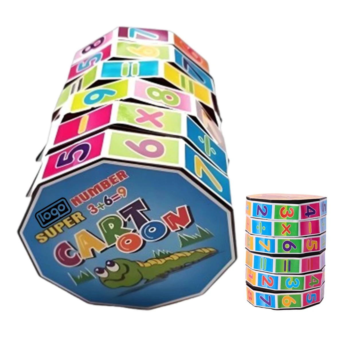 Cylindrical Arithmetic Puzzle Cube 1