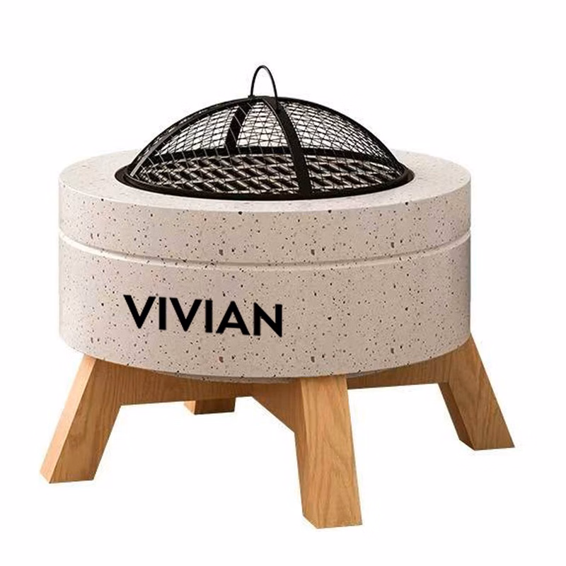 Charcoal Fire Pit Table