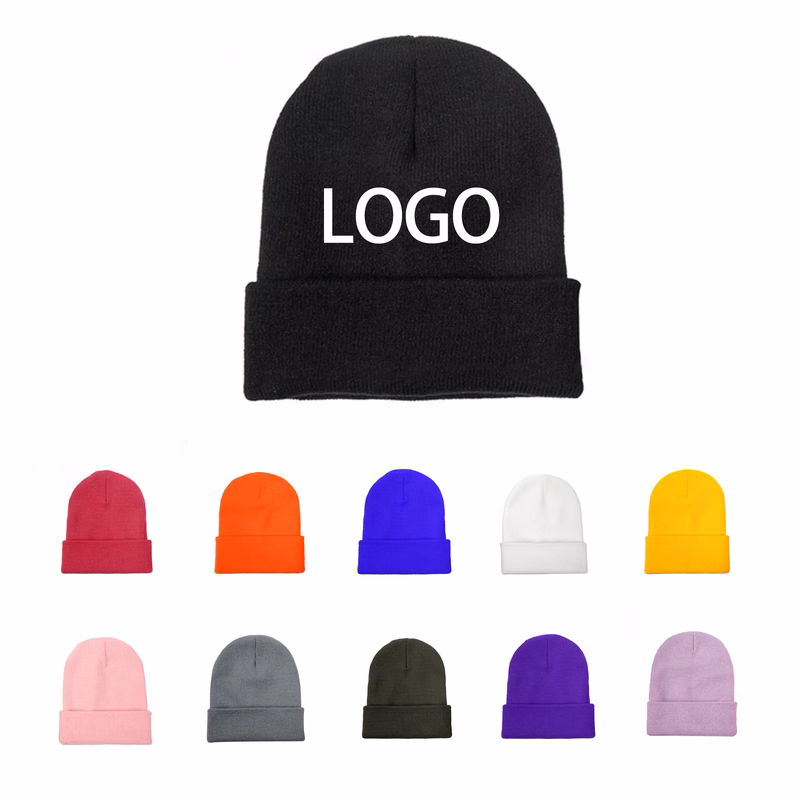 Beanie for men women cuffed cap