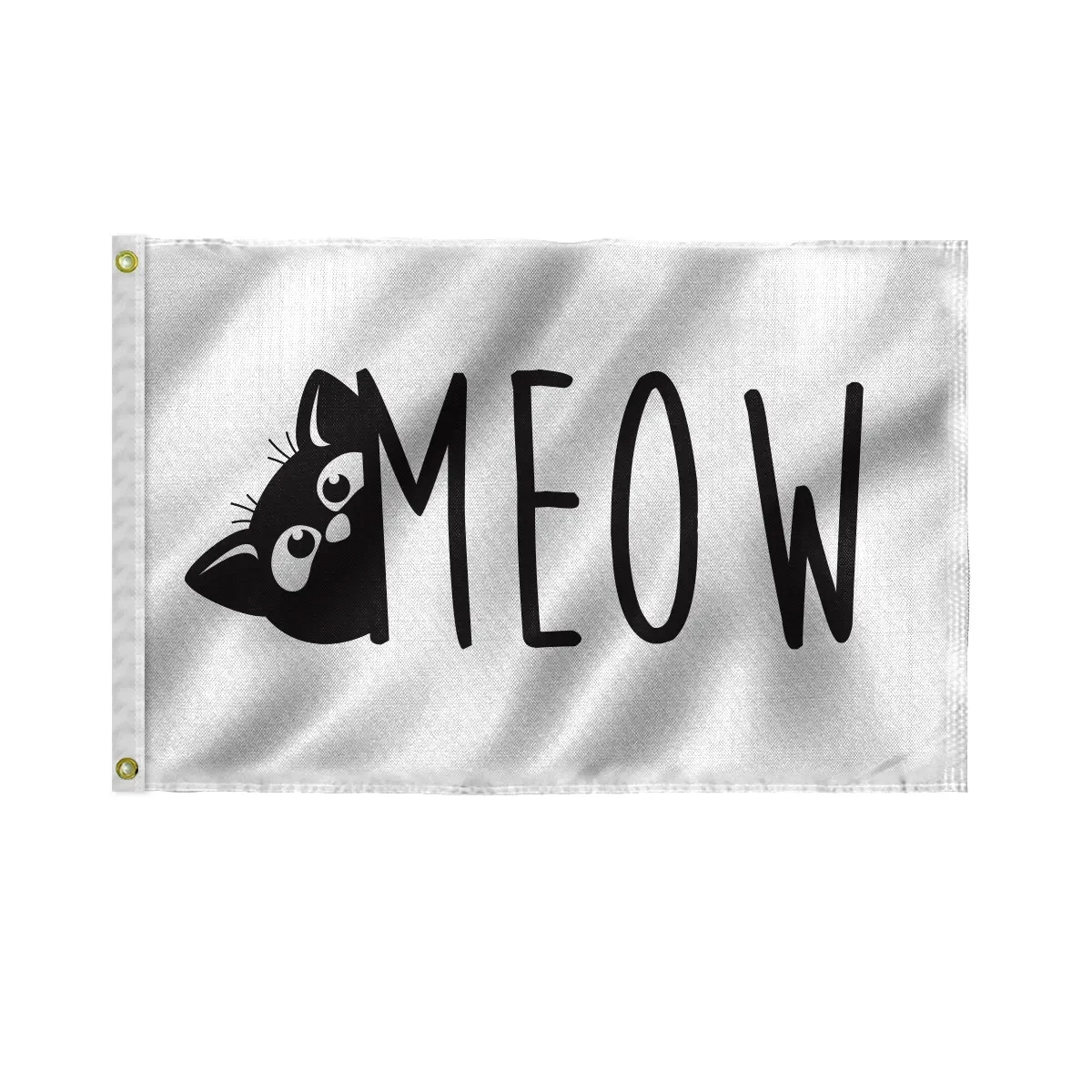 Custom Screen Sublimation Flag - 2' x 3' Canvas Poly 1