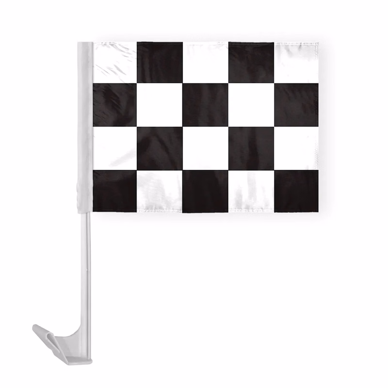 Checkered Car Flag - 12" x 16"