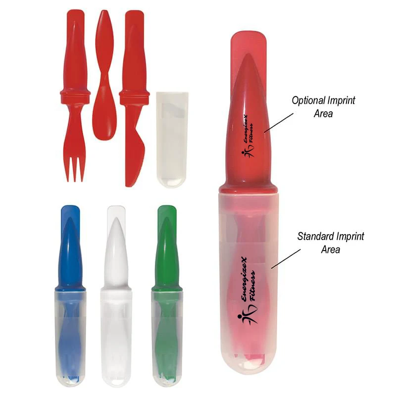 Compact 3-Piece Utensil Set 1