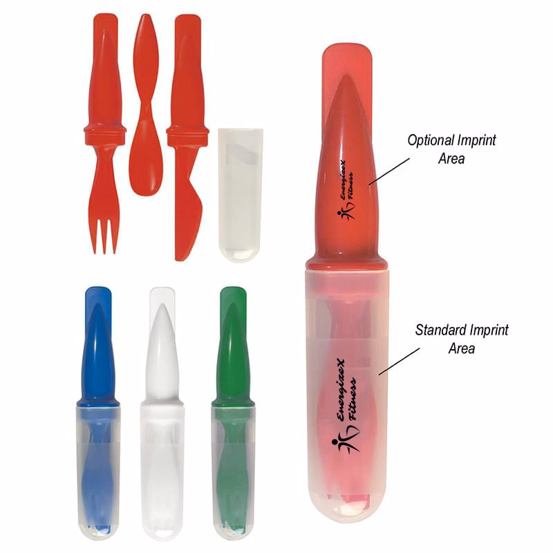 Compact 3-Piece Utensil Set